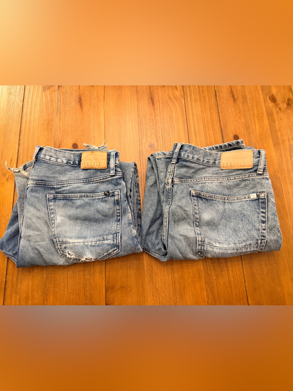 Classic Light Blue Men’s Denim Jeans